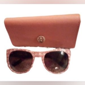 Authentic Tory Burch Driftwood Sunglasses w/ Case